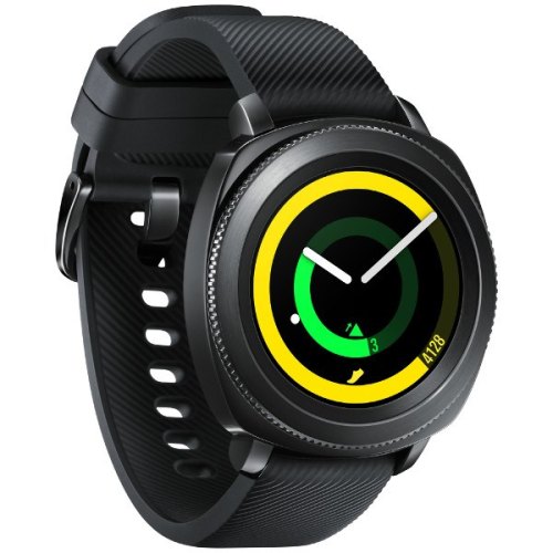 Смарт-годинник Samsung Gear Sport SM-R6000 (SM-R6000ZKASEK) Black