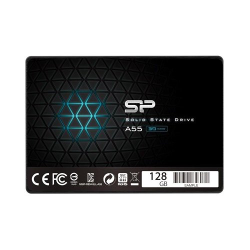 Накопичувач SSD 2.5 Silicon Power Ace A55 128GB SATAIII TLC (SP128GBSS3A55S25)